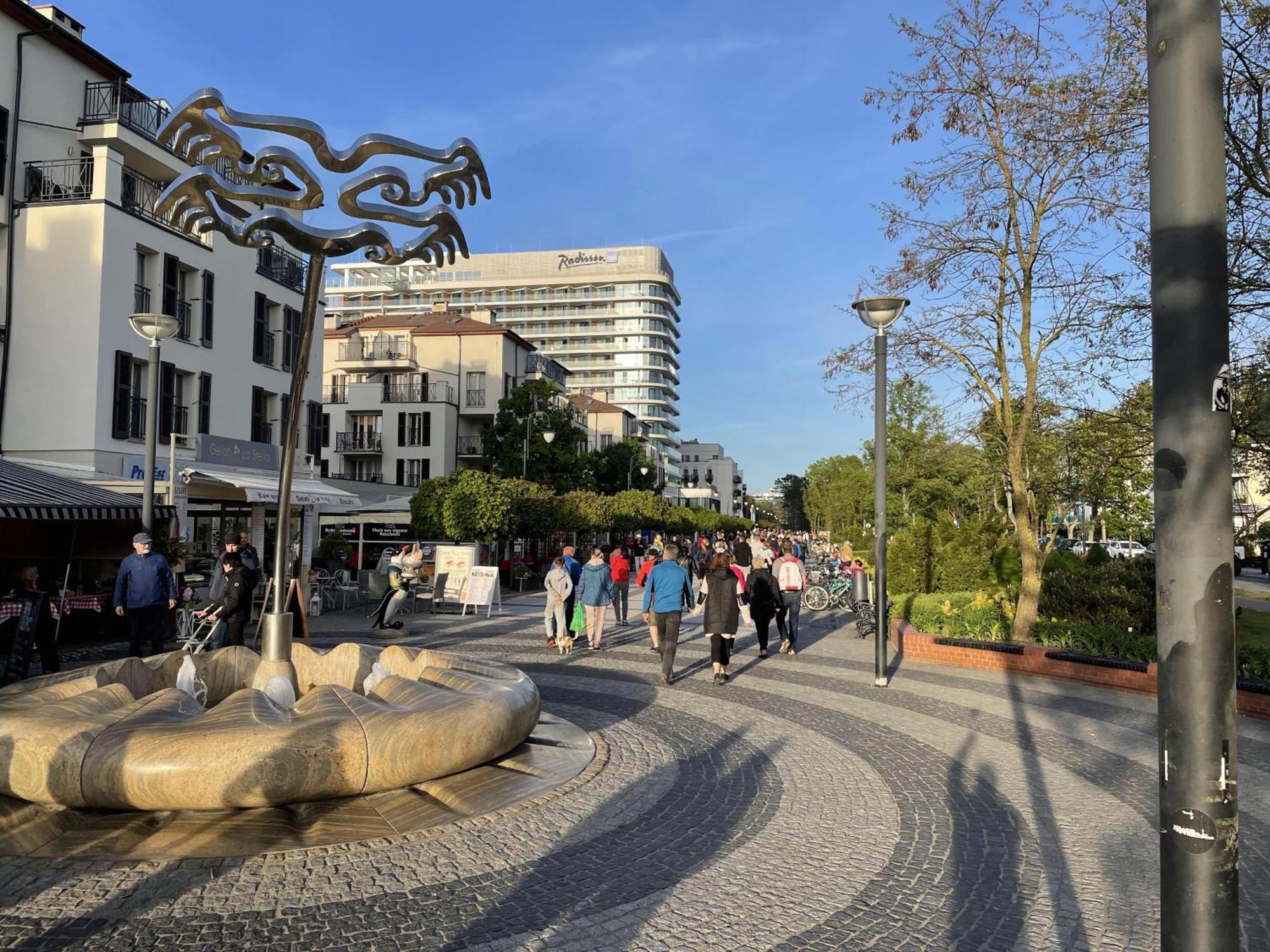 Apartment Gyna - Promenade - Strandnah Swinoujscie Dış mekan fotoğraf